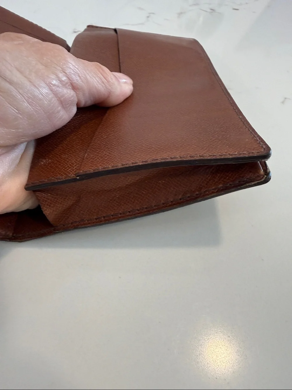 Louis Vuitton Brown Vintage Wallet